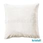 Preview: Dekokissen  Melva Velour Farbe kristall